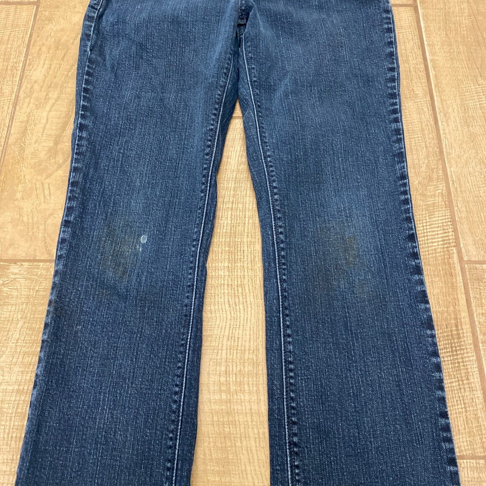 Levi's 525 Perfect Waist Jeans 28 Womens Straight Leg Dark Wash Denim Classic - Picture 9 of 9